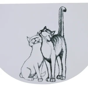 Expressversand TRIXIE Napfunterlage Schmusekatze 40 x 30 cm